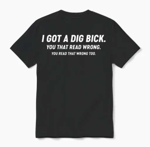 Funny Unisex T-Shirt in Black