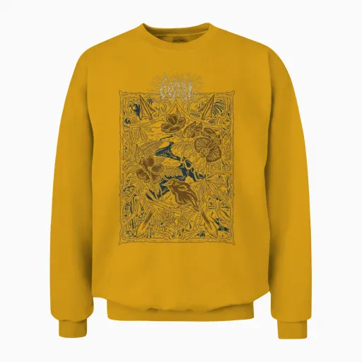 Gojira Arrows Unisex Sweatshirt in Gold