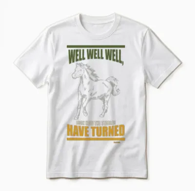 Horse Horse Racing Horse Blend Stallion Unisex T-Shirt - White
