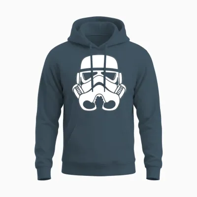 Stormtrooper Tribute Unisex Hoodie - Dark Heather