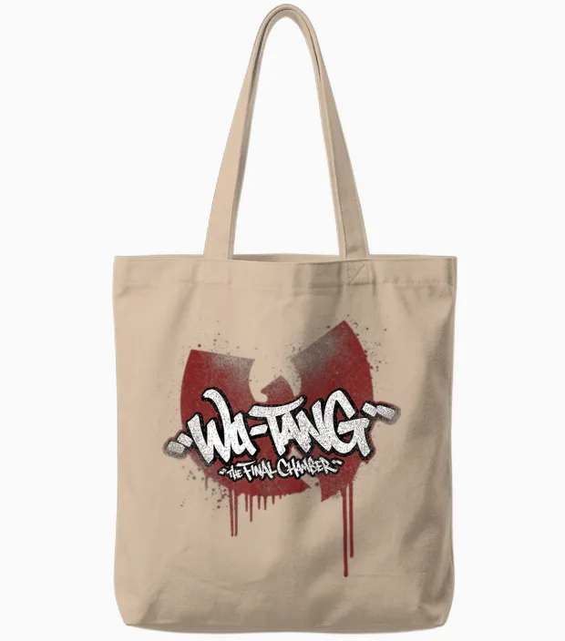 World Tour of the Wu-Tang Clan, the Last Chamber Tote Bags in Natural