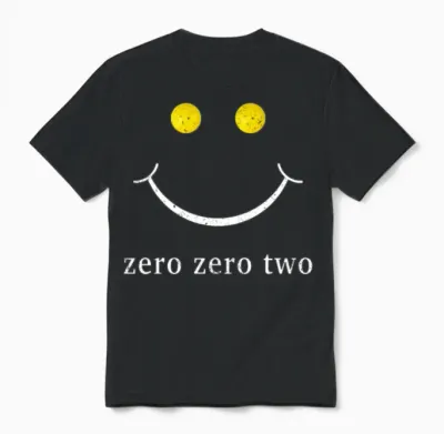 Zero Zero Two Pickleball Unisex T-Shirt - Black