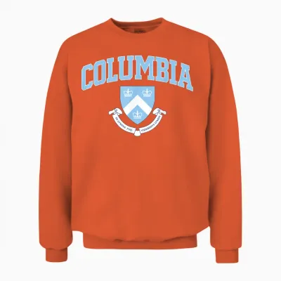 Columbia Classic Arch Over Crest Navy | Columbia T-Shirt, Blue, S Unisex Sweatshirt - Orange