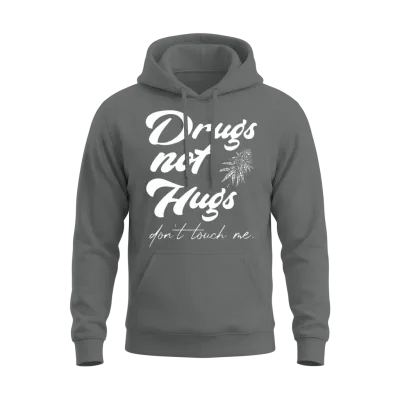 It's Just Weed Funny Sayings Unisex Hoodie - Graphite Heather