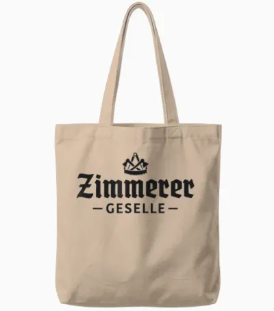 Zimmermann Geselle Zimmerer Tote Bags - Natural