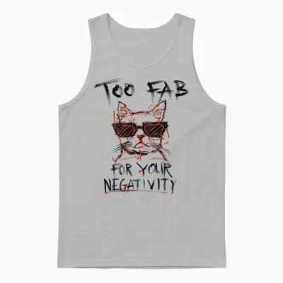 Hip Hop Vintage Hipster Y2k Edgy Urban Backprint Streetwear T-Shirt, White Unisex Tank Top - Ash