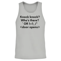 Funny Programmer Graphic Programming Injection Unisex Tank Top - Ash – 2