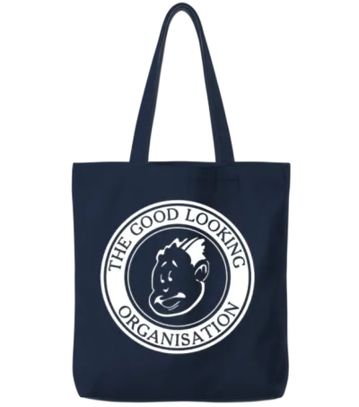 Good Looking Records Cotton Metalheadz Ltj Bukem J Tote Bags - Navy