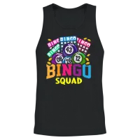 Bingo, Bingo Players, Bingo Squad Unisex Tank Top - Black – 2