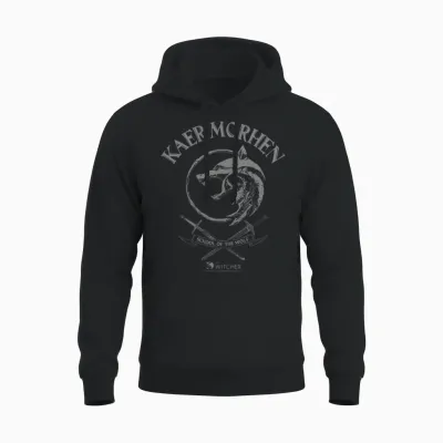 The Witcher Kaer Morhen Unisex Hoodie - Black