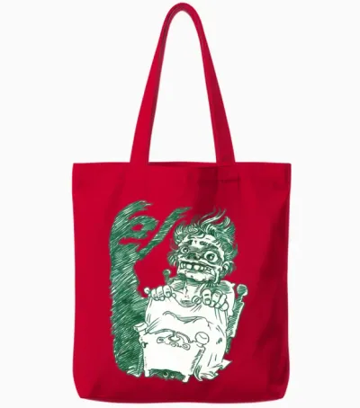 Lullaby Tote Bags - Red
