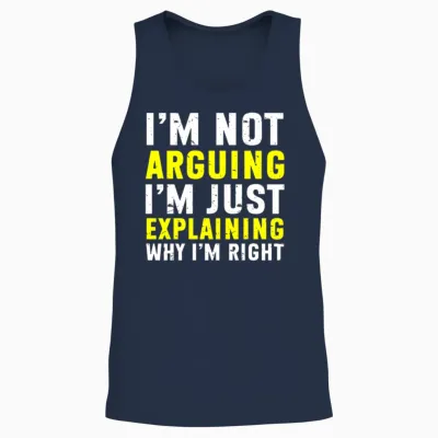 Law Lawyer Unisex Tank Top - Navy