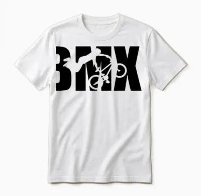 Bmx Unisex T-Shirt - White