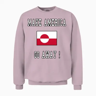 Make America Go Away ! Unisex Sweatshirt - Light Pink