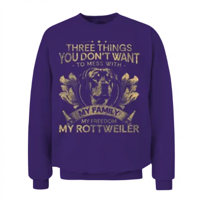 Pedigree Dog Service Dog Fighters Unisex Sweatshirt - Purple