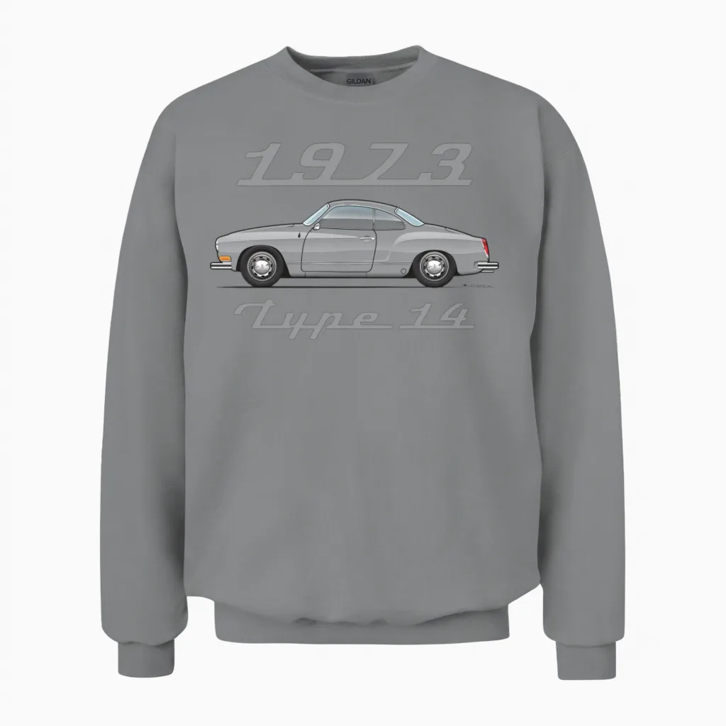 1973 Gray Unisex Sweatshirt in Sport Grey