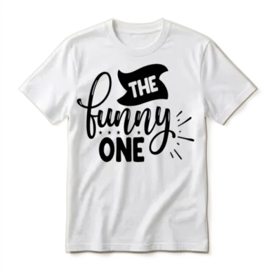 The Funny One Unisex T-Shirt - White
