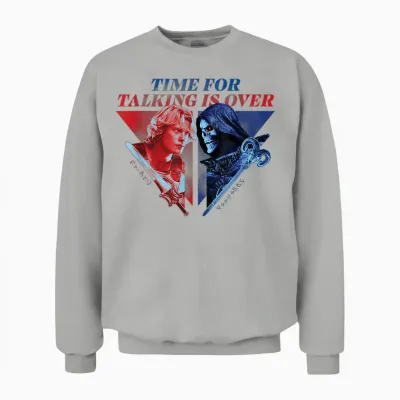 Masters of the Universe Die Zeit Zum Reden Ist Vorbei Unisex Sweatshirt - Ash