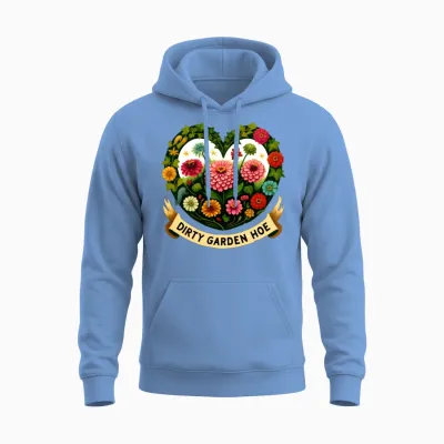 Funny Gardener Humor Unisex Hoodie - Carolina Blue