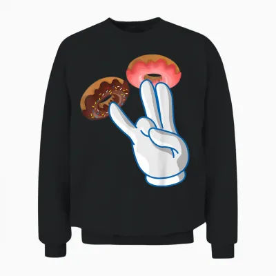 2 in the Pink 1 in the Stink Dirty Humor Unisex Sweatshirt - Black