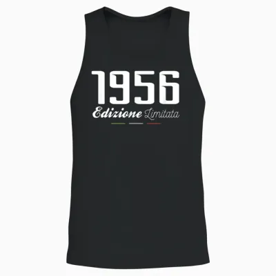 1956 Limitierte Auflage 68 Jahre Geburtstag Unisex Tank Top - Black