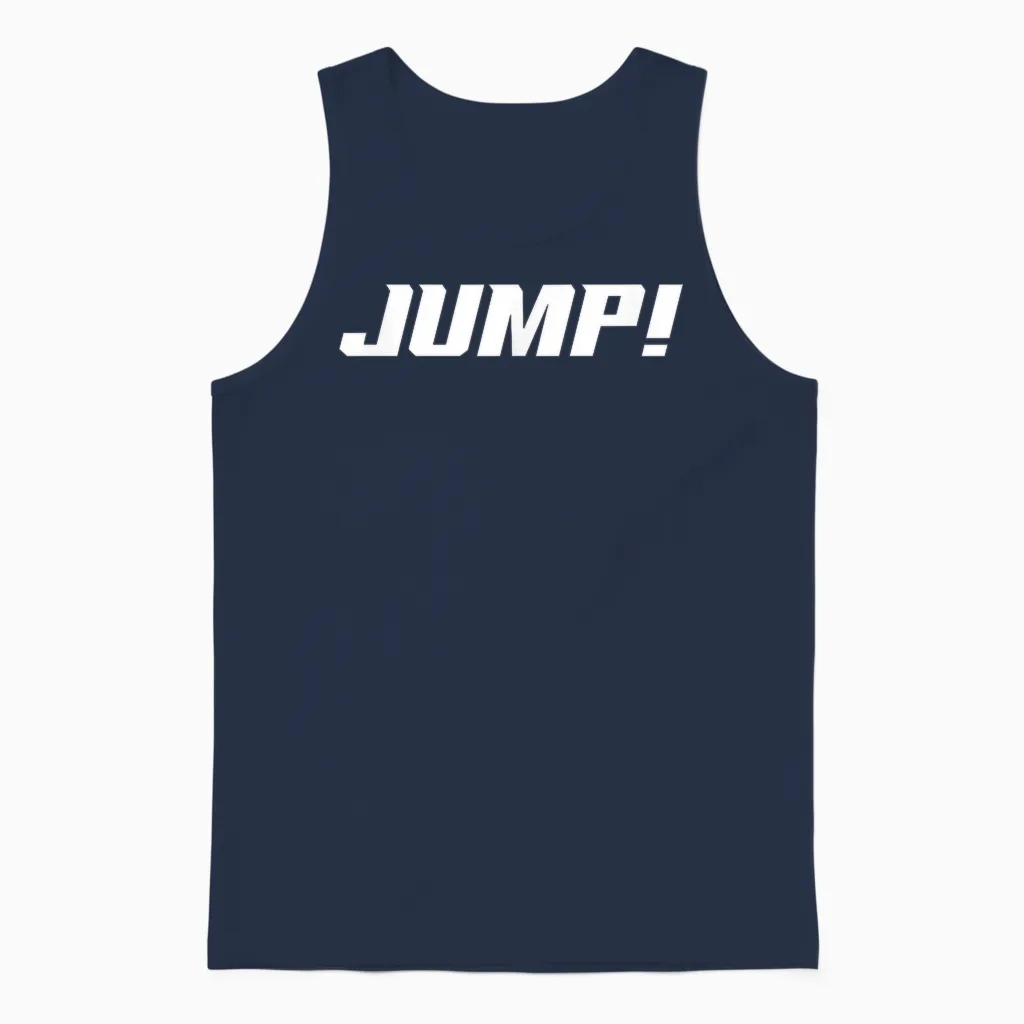 Jump! | K-Pop Unisex Tank Top in Navy