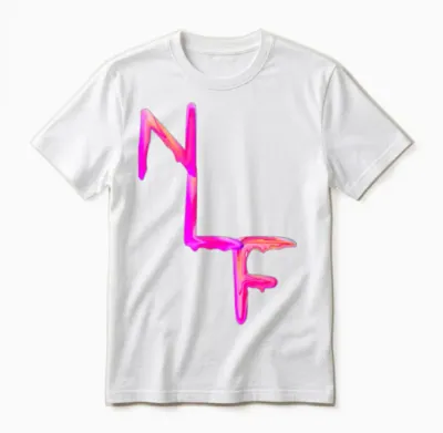 Nlf Watercolor - Detailed Design Unisex T-Shirt - White