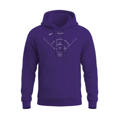 Who's on First Unisex Hoodie - Purple