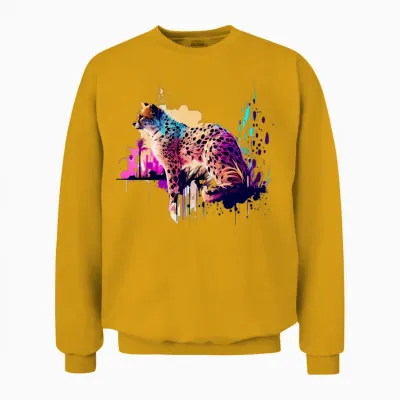 Guépard Unisex Sweatshirt - Gold
