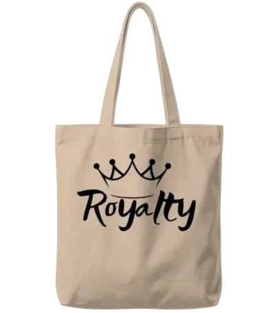 Royalty Family Tote Bags - Natural