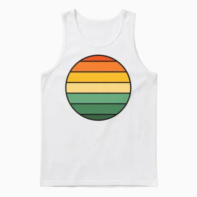 Vintage Retro Fashion Retro Gift Unisex Tank Top - White