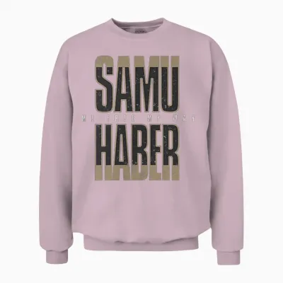 Signature Unisex Sweatshirt - Light Pink