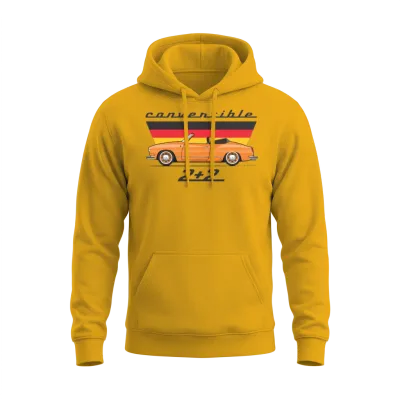 2 Plus 2 Amber Unisex Hoodie - Gold