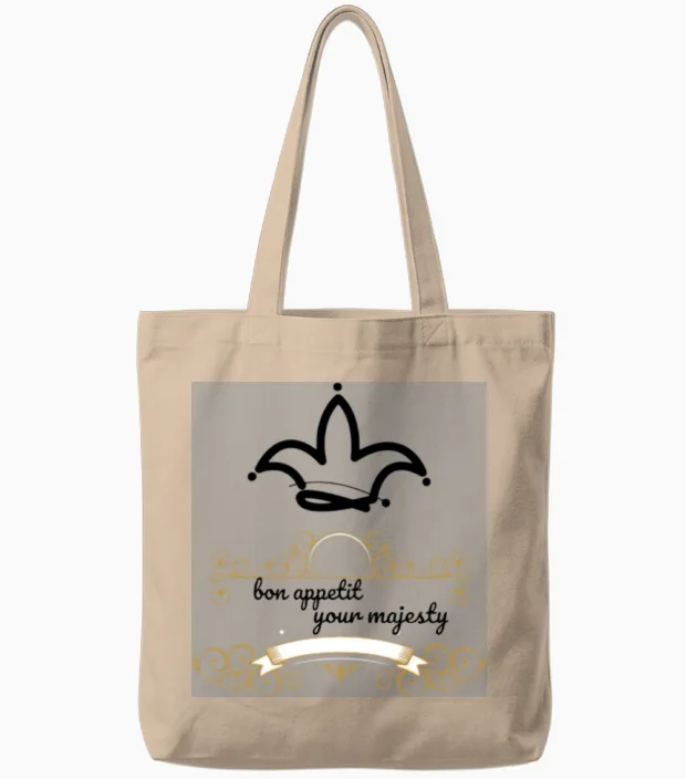 Royal Design Tote Bags in Natural