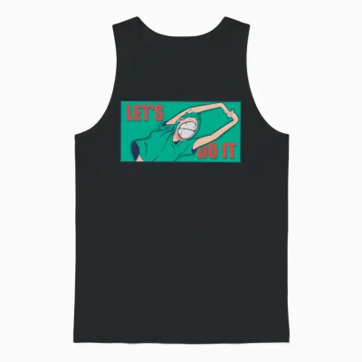 Let's Do It. Unisex Tank Top - Black