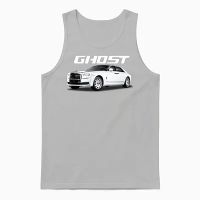 Rr Ghost Unisex Tank Top - Ash