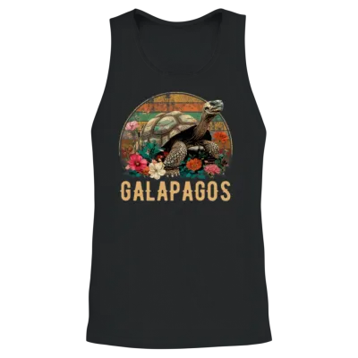 Galapagos Islands, Ecuador Galapagos Unisex Tank Top - Black
