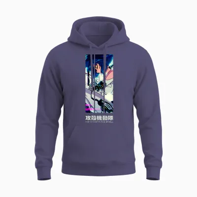 [design Exclusif Amazon] Cyborg Unisex Hoodie - Heather Sport Dark Navy