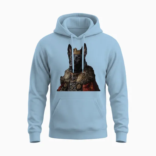 Dutch Shepherd Dog - Dutch Shepherd T-Shirt, Black, S Unisex Hoodie - Light Blue