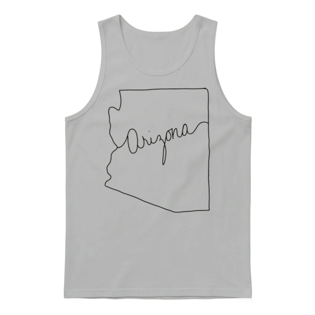 Arizona Unisex Tank Top - Ash