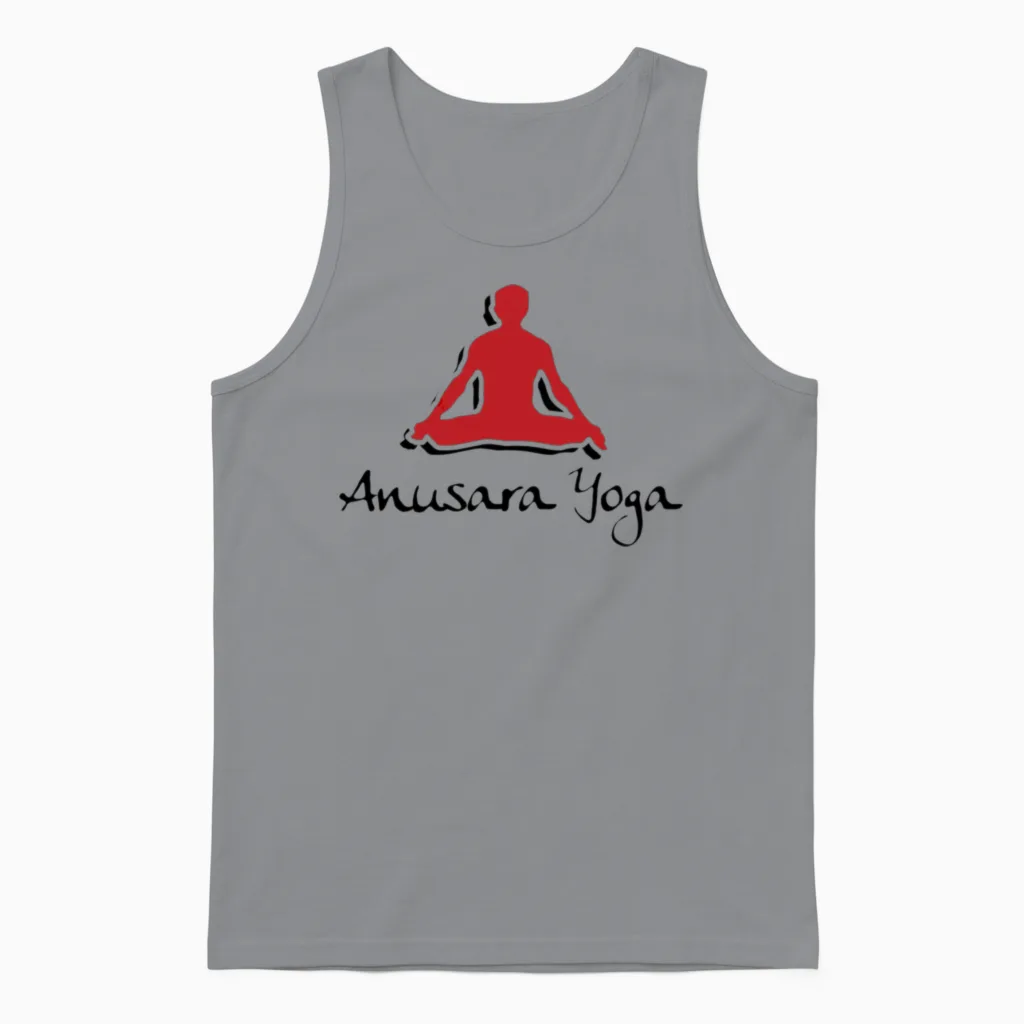 Yoga Anusara Unisex Tank Top in Sport Grey