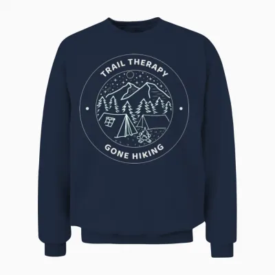 Hiking Apparel Unisex Sweatshirt - Navy