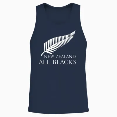 New Zealand Rugby Unisex Tank Top - Navy