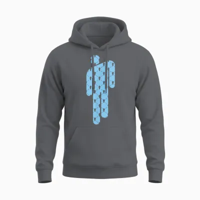 Billie Eilish Indie Pop Music Unique Style for All T Shirts, Blue, S Unisex Hoodie - Charcoal