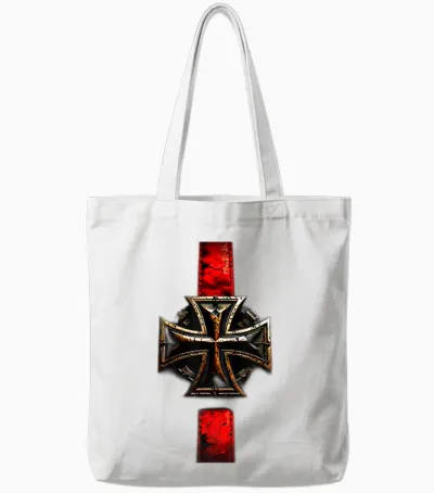 Ein Eisernes Kreuz Tote Bags - White