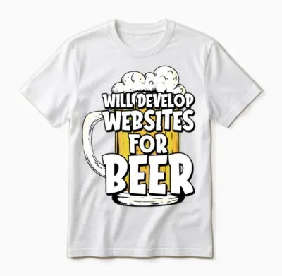 Web Developer Unisex T-Shirt - White