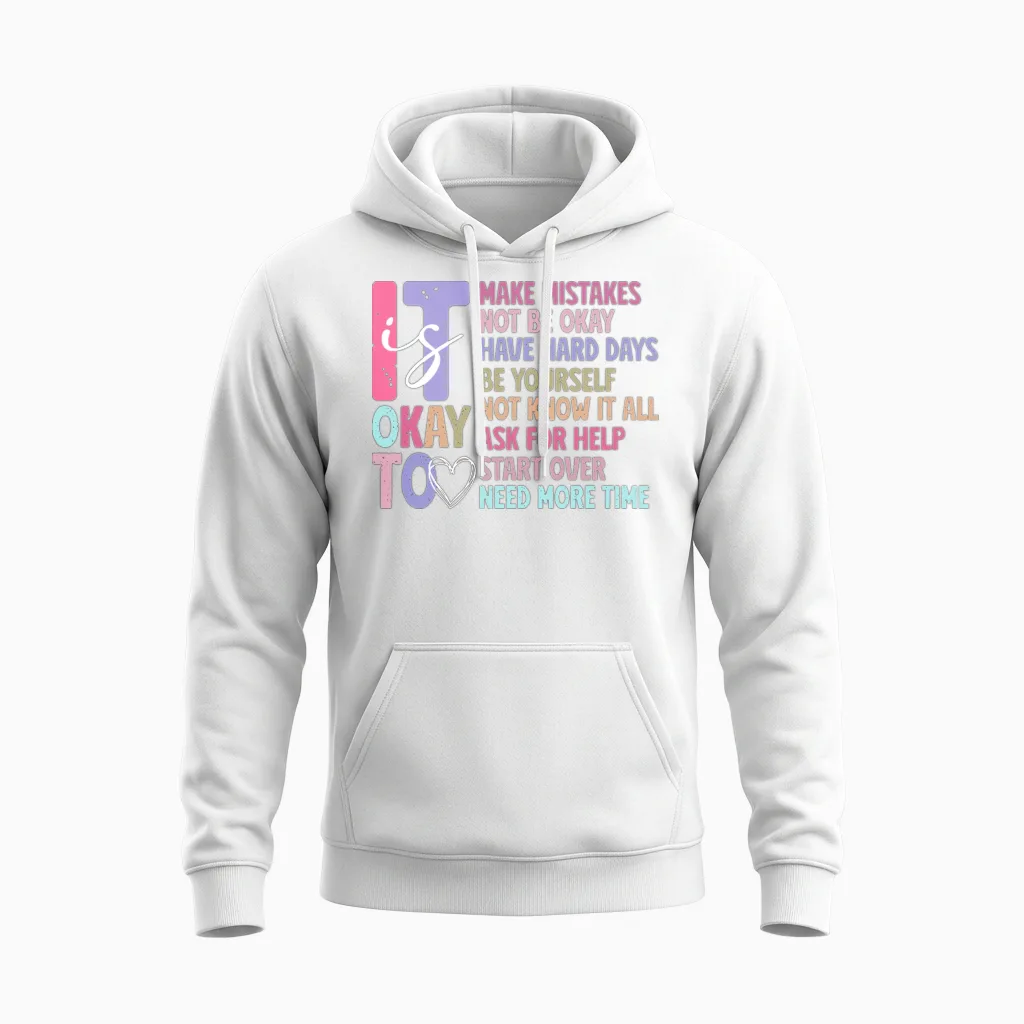 Mental Health Mental Health Mental Health Unisex Hoodie in White
