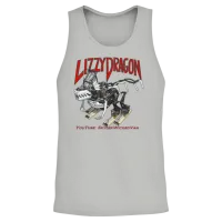 Lizzy Dragon with Youtube Channel Unisex Tank Top - Ash – 2