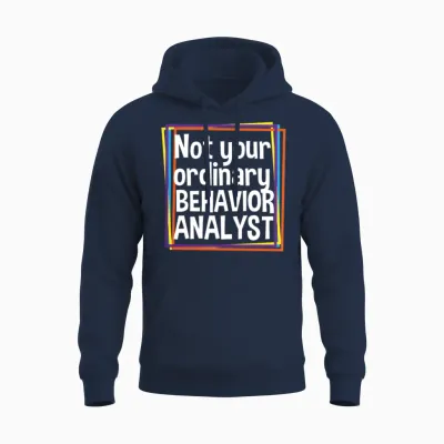 Funny Behavior Analyst Unisex Hoodie - Navy