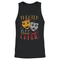 Theater Teacher Drama Teacher Theater Nerd Actor Unisex Tank Top - Black – 2